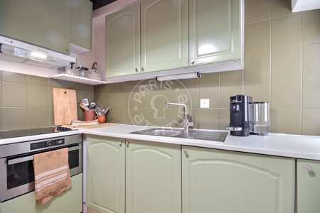 Cuisine Appartement meublé - 37m²  - 1 chambre - Saint-Germain - Paris