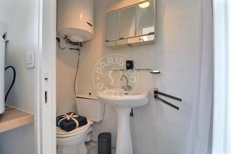 Badezimmer Möblierte studio - 25m²  - Châtelet - Paris