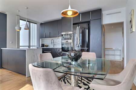 Wohnzimmer Möblierte wohnung - 87m²  - 3 Zimmer - Beaugrenelle - Paris