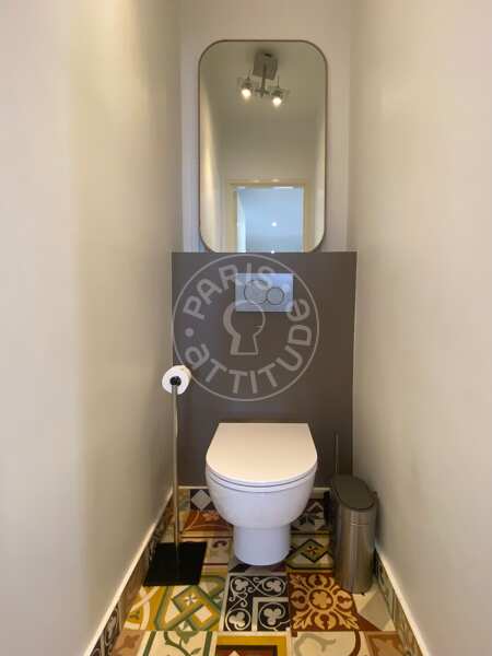 WC Möblierte wohnung - 87m²  - 3 Zimmer - Beaugrenelle - Paris