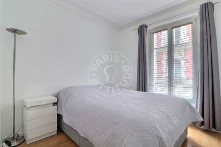 Dormitorio Piso amueblado - 63m²  - 2 dormitorios - Mirabeau - París