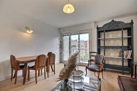 Sala Apartamento mobilado - 45m²  - 1 quarto - Oberkampf - Paris