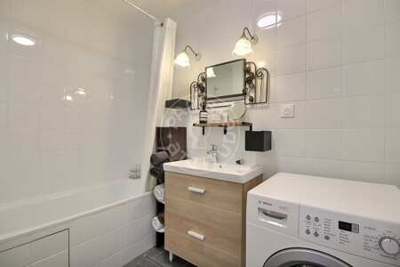 Casa de banho Apartamento mobilado - 45m²  - 1 quarto - Oberkampf - Paris