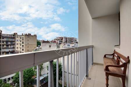 Varanda Apartamento mobilado - 45m²  - 1 quarto - Oberkampf - Paris