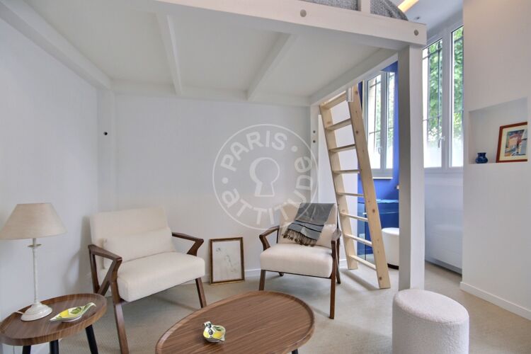 Salon - Studio meublé - Paris 75005 - 16937