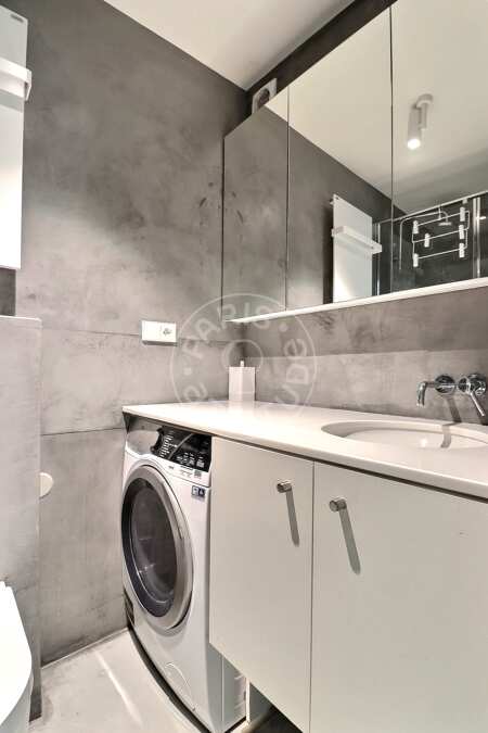 Baño Estudio amueblado - 30m²  - Saint-Germain - París