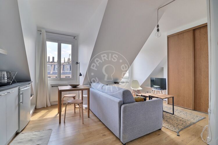 Salón - Estudio amueblado - París 75004 - 16942