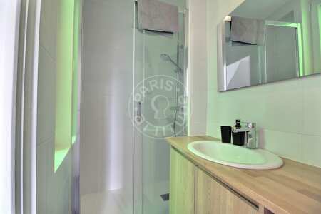 Baño Estudio amueblado - 23m² - Saint-Paul - París