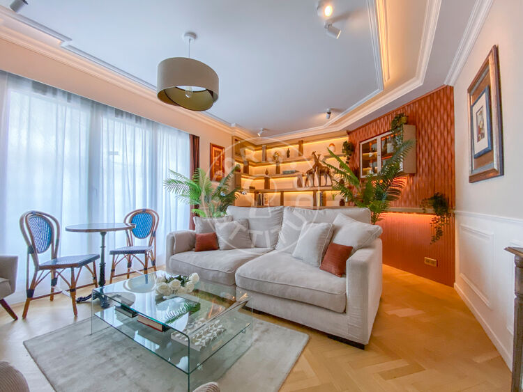 Living room - Furnished 2 bedrooms - Courbevoie 92400 - 16943