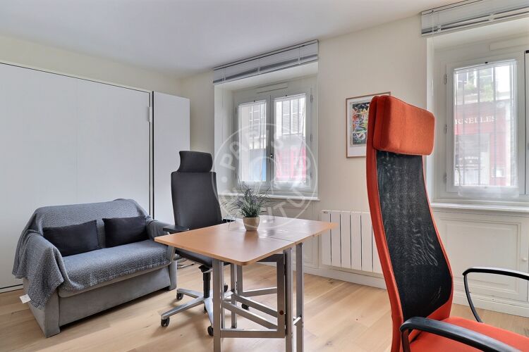 Salon - Studio meublé - Paris 75004 - 16952