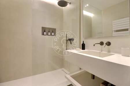 Baño Piso amueblado - 84m²  - 2 dormitorios - Porte Maillot / Palais des Congrès - París