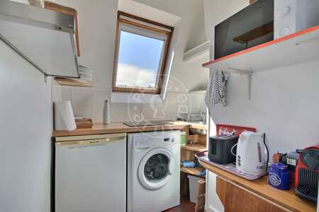 Cuisine Appartement meublé - 28m²  - 1 chambre - Poissonnière - Paris