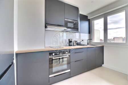 Cozinha Quitinete mobilado - 29m²  - Wagram - Paris