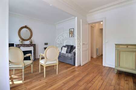 Esszimmer Möblierte wohnung - 49m²  - 1 Zimmer - Auteuil - Paris