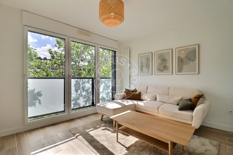 Salón - 1 dormitorio amueblado - Boulogne-Billancourt 92100 - 16965