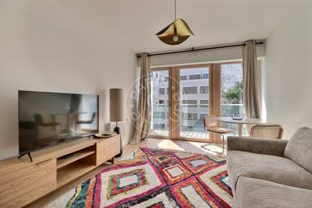 Wohnzimmer Möblierte studio - 36m²  - Marx Dormoy - Paris