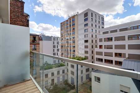Terrasse Möblierte studio - 36m²  - Marx Dormoy - Paris