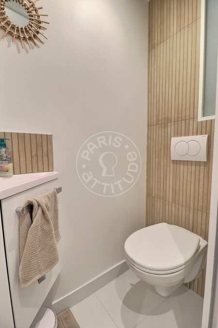 Bagno Appartamento arredato - 40m²  - 1 locale - Sacré-Cœur - Parigi