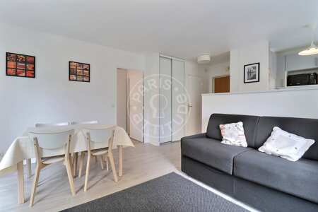 Sala Apartamento mobilado - 37m²  - 1 quarto - Alésia - Paris
