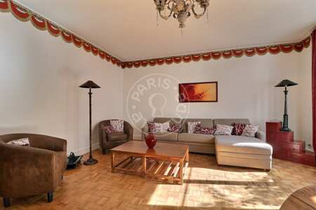 Sala Apartamento mobilado - 68m²  - 1 quarto - Pereire - Paris