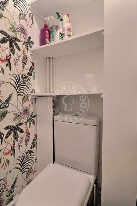 WC Apartamento mobilado - 68m²  - 1 quarto - Pereire - Paris