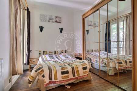 Schlafzimmer Möblierte wohnung - 52m²  - 1 Zimmer - Montmartre / Place des Abbesses - Paris