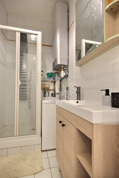 Badezimmer Möblierte wohnung - 52m²  - 1 Zimmer - Montmartre / Place des Abbesses - Paris