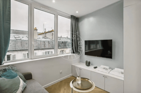 Salón Estudio amueblado - 16m²  - Notre-Dame de Lorette - París
