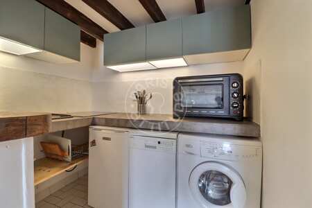 Cucina Monolocale arredato - 29m²  - Bastille - Parigi