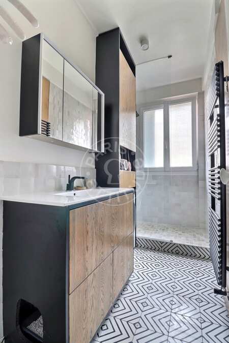 Bagno Appartamento arredato - 54m²  - 1 locale - Gambetta - Parigi