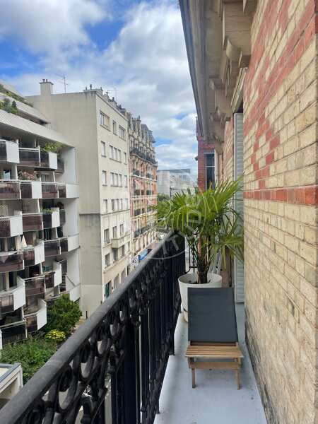 Balcone Appartamento arredato - 54m²  - 1 locale - Gambetta - Parigi