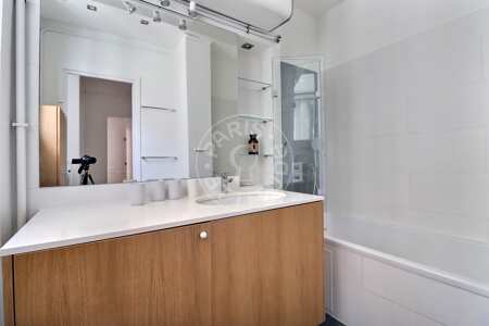Bagno Appartamento arredato - 109m²  - 3 locali - Buttes-Chaumont - Parigi