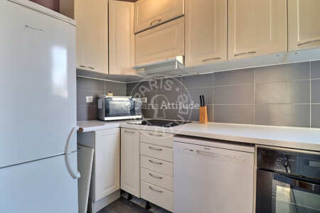 Cozinha Apartamento mobilado - 56m² - 2 quartos - Nation - Paris