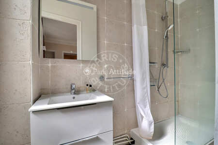 Casa de banho Apartamento mobilado - 56m² - 2 quartos - Nation - Paris