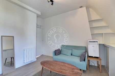 Salón Piso amueblado - 25m²  - 1 dormitorio - Moulin Rouge / Pigalle - París
