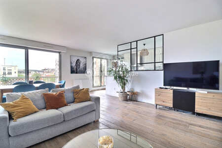 Sala Apartamento mobilado - 108m²  - 3 quartos - Boulogne-Billancourt