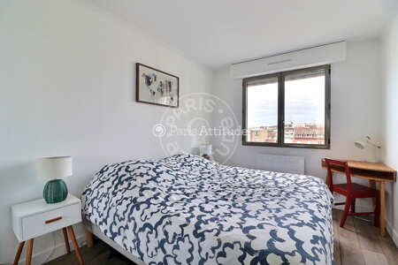 Quarto Apartamento mobilado - 108m²  - 3 quartos - Boulogne-Billancourt