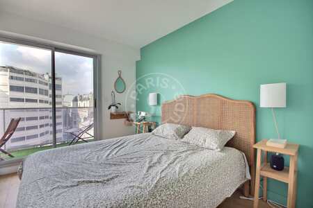 Schlafzimmer Möblierte wohnung - 81m²  - 3 Zimmer - Batignolles - Paris