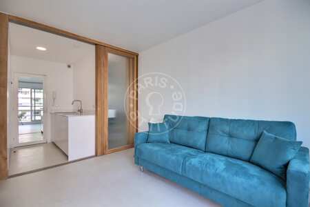 Wohnzimmer Möblierte studio - 17m²  - Place Monge - Paris