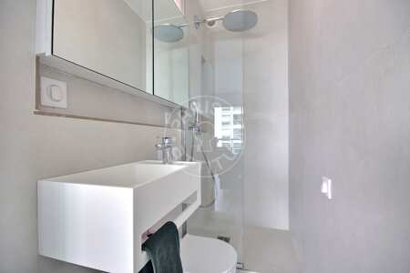 Badezimmer Möblierte studio - 17m²  - Place Monge - Paris