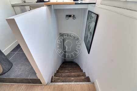 Entrée Studio alcove meublé - 35m²  - Temple - Paris
