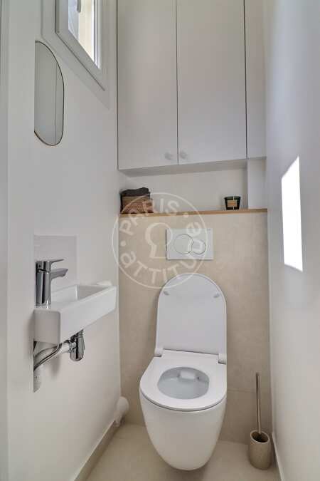 Bagno Appartamento arredato - 51m²  - 1 locale - Ecole Militaire / Unesco / Duroc - Parigi