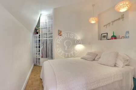 Chambre Appartement meublé - 40m²  - 1 chambre - Parc Monceau - Paris