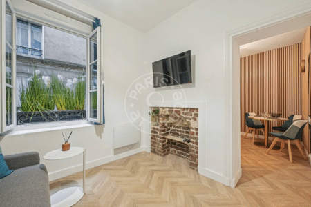 Salón Estudio amueblado - 20m²  - Marx Dormoy - París