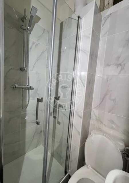 Baño Estudio amueblado - 20m²  - Marx Dormoy - París