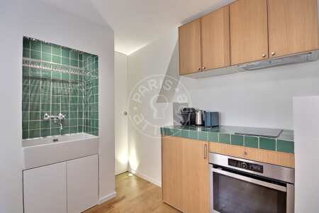 Cucina Monolocale arredato - 21m²  - Ledru-Rollin - Parigi