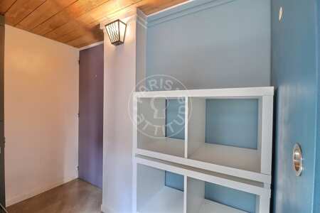 Entrance Furnished apartment - 45m²  - 1 bedroom - Place des Fêtes - Paris