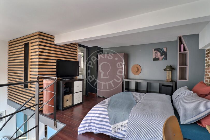 Furnished 1 bedroom - Paris 75019 - 17043