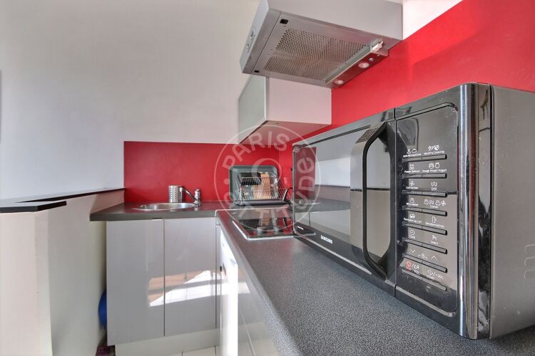Cozinha - 1 quarto mobiliado - Paris 75009 - 17044