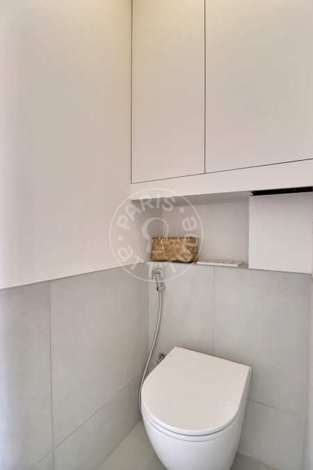 Toilet Furnished studio alcove - 26m²  - Nation - Paris